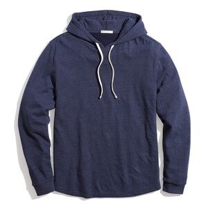 Marine Layer Double Knit Pullover Men's Navy Hoodie - Size M/L